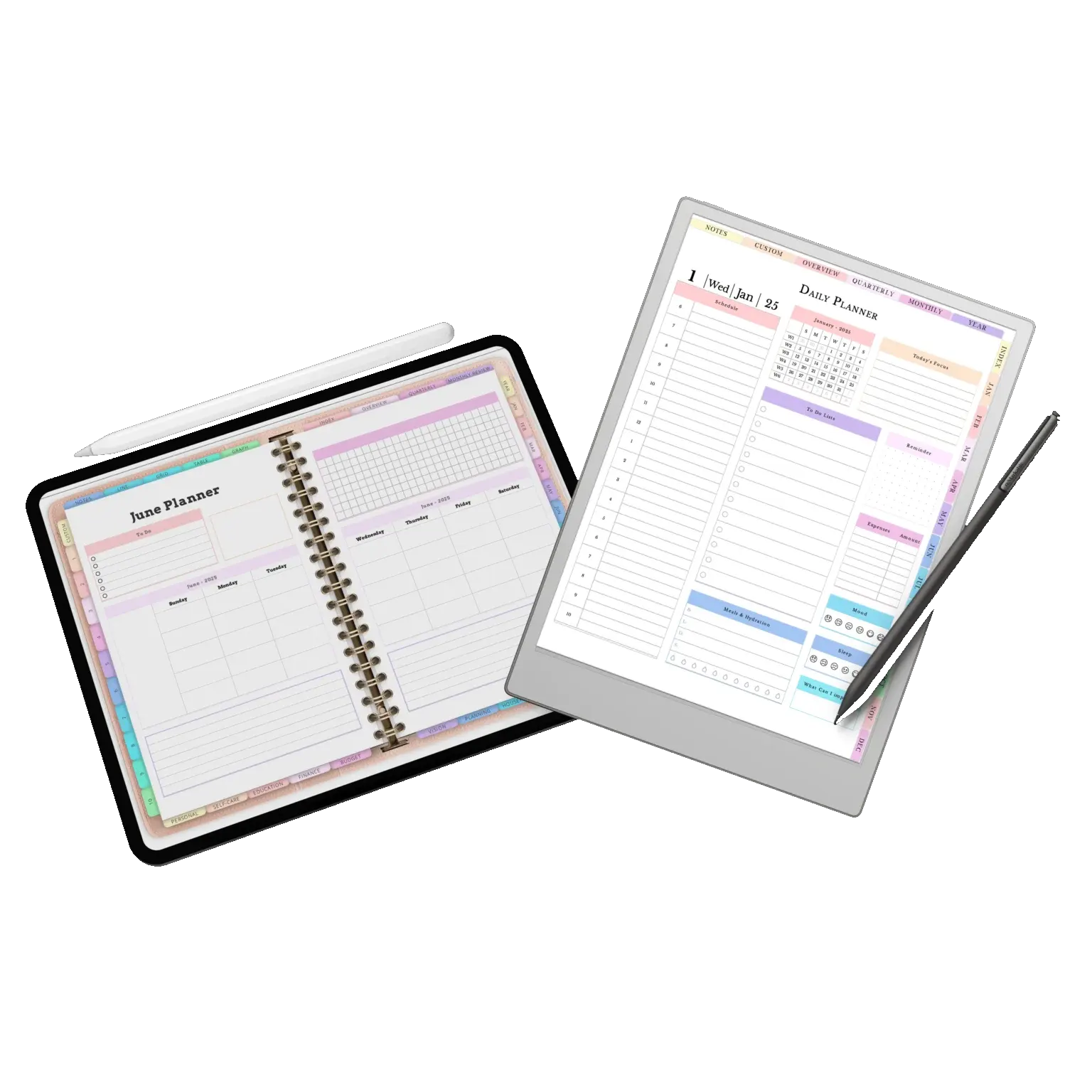 All In One Weekly Digital Planner for iPad
