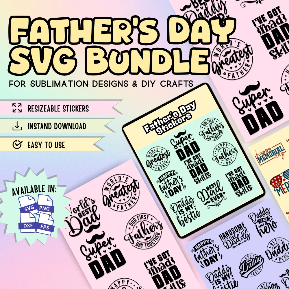 Father's Day SVG Bundle